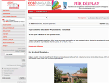 Tablet Screenshot of kobimagazin.com